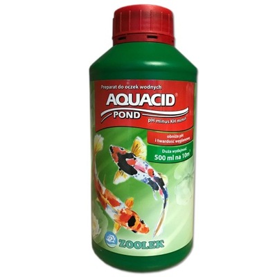 ZOOLEK AQUACID 500ML OBNIŻA PH I KH