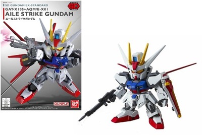 GUNDAM - SD Gundam Ex-Standard Aile Strike Gundam - Model Kit