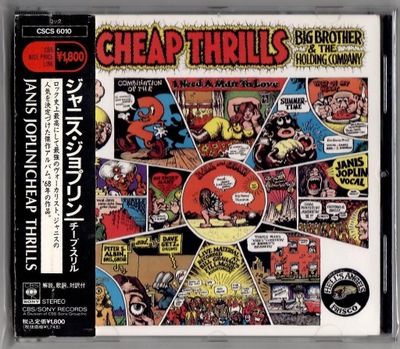 Janis Joplin - Cheap Thrills - CD OBI JAPAN