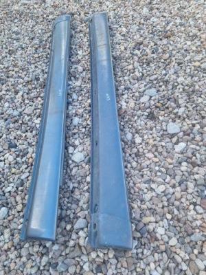 Mercedes ml w163 молдинг порог левая фото №1