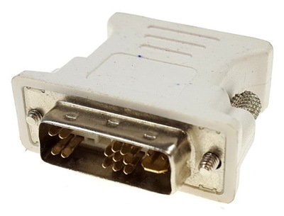 Adapter przejściówka obrazu DVI-A - VGA