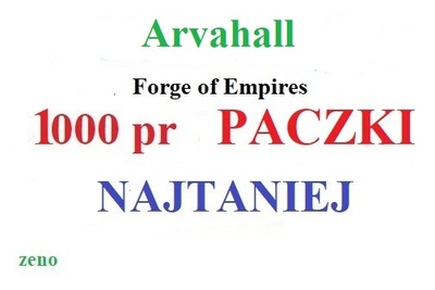 Forge of Empires 1000 pr do Inwentarza Arvahall