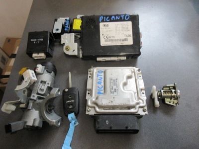 Kia picanto ii 2014 r. 1.0 g3la бортовой компьютер блок управления фото №1