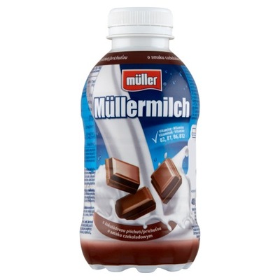 Müller Müllermilch czekoladowy Napój mleczny 400 g