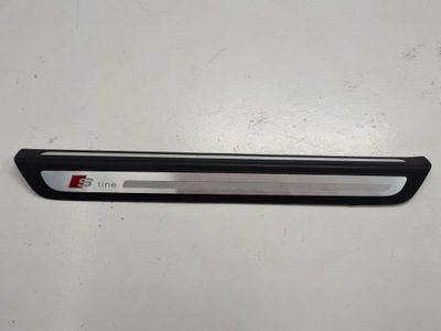 Audi q5 8r s-line молдинг накладка поріг правий перед фото №1