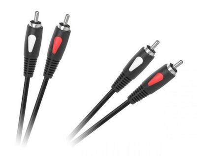 Przewód kabel cinch 2xRCA-2xRCA 1m