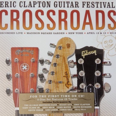 ERIC CLAPTON , crossroads guitar festival , 2 cd 2013