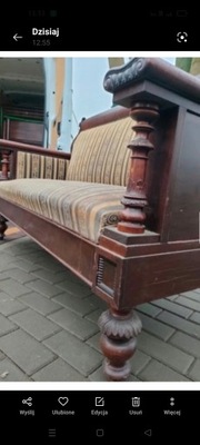 Sofa kanapa Biedermeier