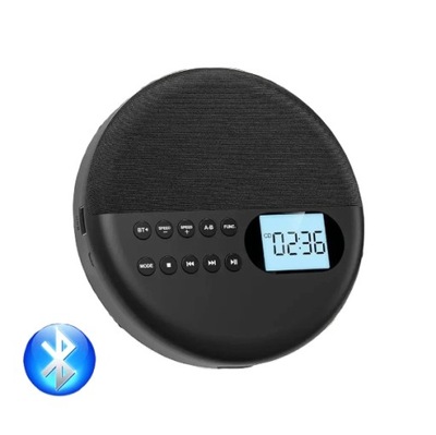 Odtwarzacz CD Player Model: C-03 Bluetooth USB HiFi Speaker FM CZARNY L127