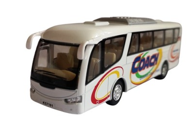 Autobus Autokar Coach Travel Kinsfun 18cm