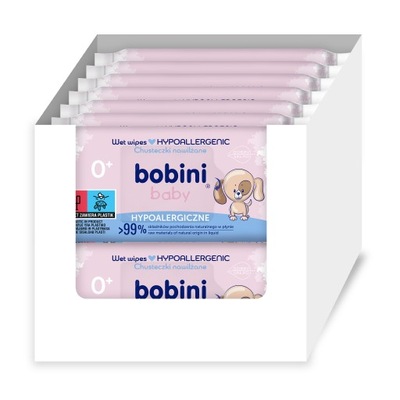 Bobini Baby Chusteczki Nawilżane dla Dzieci 60x14