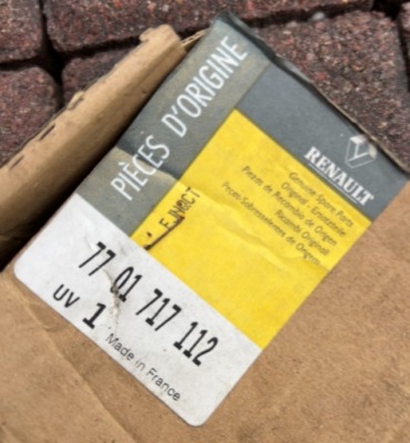 Синхронизатор оригинал renault megane scenic kangoo jh3 7701719071 фото №1