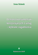 Ochrona konsumentów korzystających z usług. Wybran