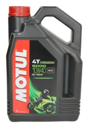 OLEJ SILNIKOWY MOTUL 5000 10W40 4T Półsyntetyczny