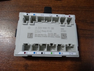 Idealny модуль двері правий задній mercedes w223 1 фото №1