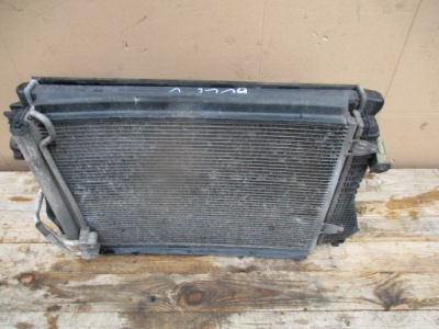 Комплект радиатор вентилятор vw golf v 2.0 tdi фото №1