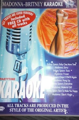 Madonna karaoke-dvd+cd