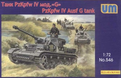 UM 546 1/72 Tank Panzer IV Ausf G