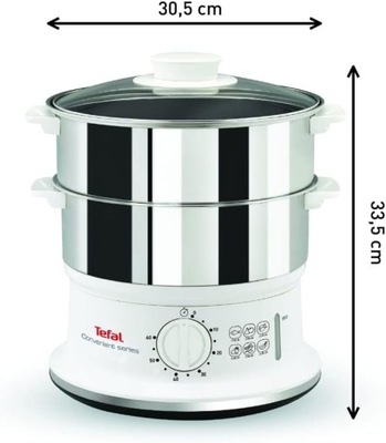 Parowar Tefal VC145130 6 l biały 900 W