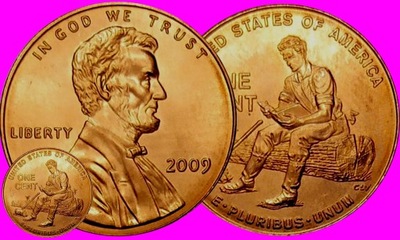 1 Cent USA 2009 Mennicza z Rolki U 685