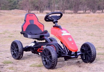 GOKART NA PEDAŁY MIĘKKIE KOŁA HAMULEC OBC. 50kg