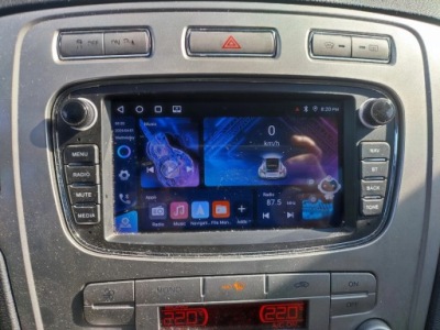 Радіо дисплей ford mondeo mk4 iv 7s7t18c612ah фото №1