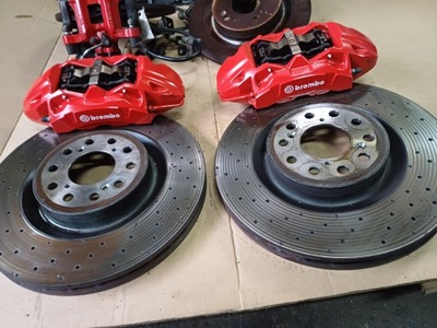 DISCOS VENTILADO SOPORTES HONDA CIVIC X TYPE-R BREMBO  