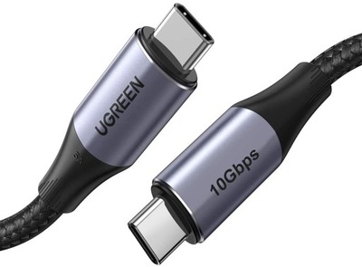 UGREEN KABEL PRZEWÓD USB-C 3.1 GEN. 2 4K 60HZ 10 GB/S PD 3.1 100W OPLOT 1M