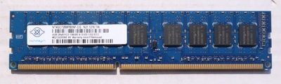 Pamięć 4GB DDR3 PC3-10600E 1333MHz ECC NANYA