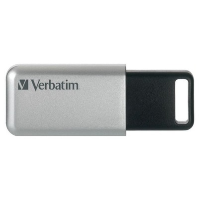 Verbatim Secure Pro pamięć USB 32 GB USB Typu-A 3.2 Gen 1 (3.1 Gen 1) Srebr