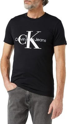 T-shirt męski Calvin Klein Jeans Core Monogram Slim T-Shirt, czarny M