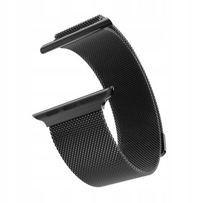 Apple Watch Opaska Pasek Milanese Loop 42mm Czarny