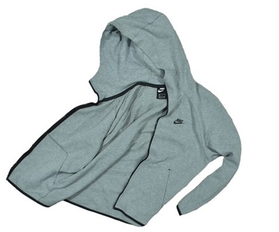 NIKE Tech Fleece 928483-063 Męska Bluza z Kapturem L