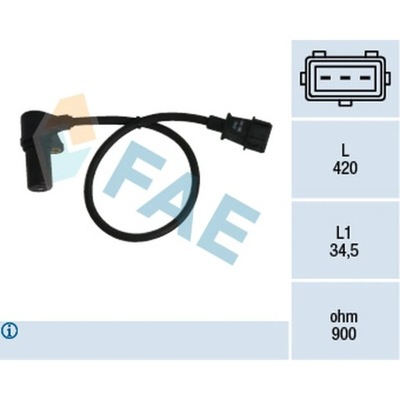 GENERADOR IMPULSOW, EJE DE CIGÜEÑAL FAE 79073  