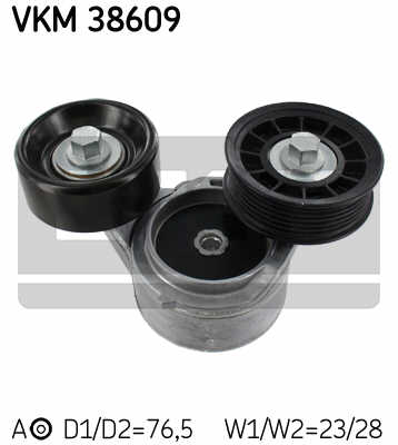 ROLLO NAPINAJACA PK SKF VKM 38609 VKM38609  