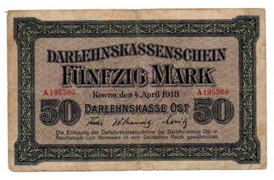 50 Marek 1918 Ser.A