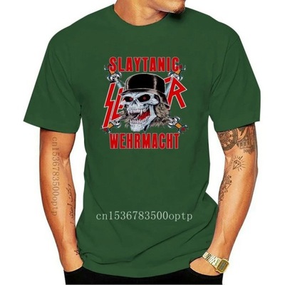 Hard Rock Metal Punk Band Slayer Slaytanic Wehrmacht T-Shirt Koszulka