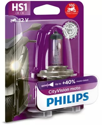 LUZ HS1 12V/35/35W +40% CITYVISION MOTO. PX43T  