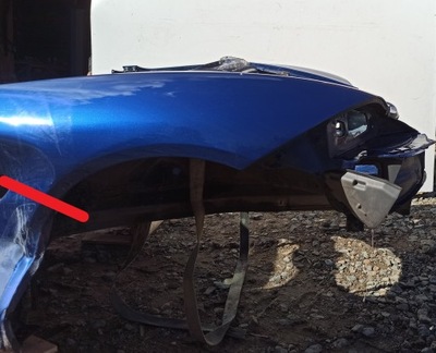 Porsche boxster 987 четверть крыло левый задняя фото №1