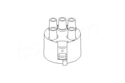 Topran трамблерна кришка розподільника запалювання audi 100, 80, фото №1