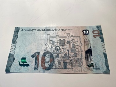 Azerbejdżan - 10 manat - UNC