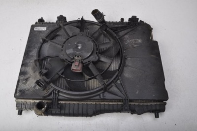 Fiesta mk7 1.4 tdci радиатор воды +вентилятор фото №1