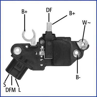 REGULATORIUS ĮTAMPOS 14,5V BOSCH FORD TRAN HUC130593 