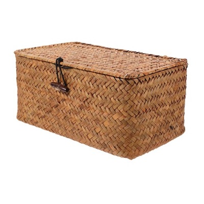 KIDS KOSZ Z TRAWY MORSKIEJ POJEMNIK DO PRZECHOWYWANIA KOSZE POMARAŃCZOWE