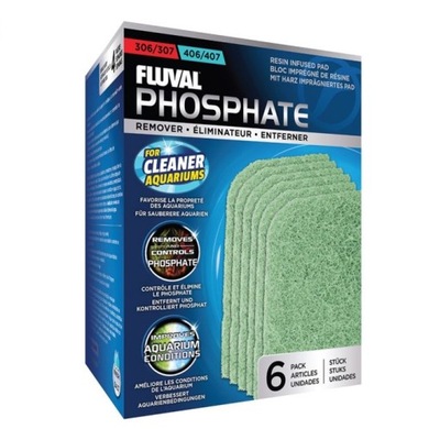 FLUVAL PHOSPHATE REMOVER 306/307, 406/407 - 6 szt