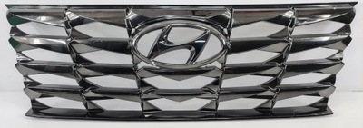 Решётка радиатора защита решётка радиатора hyundai tucson iv 20- фото №1