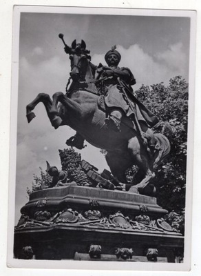 Lwów - Pomnik Sobieskiego - KSIĄŻNICA ATLAS 1938