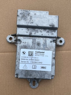 Модуль, датчик air bag bmw 7 g11 6841350 фото №1