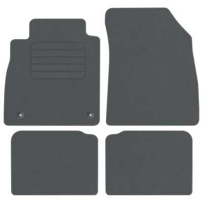 NISSAN ALFOMBRILLAS GAMUZA PARA MODELU COMFORT COLOR NEGRO  