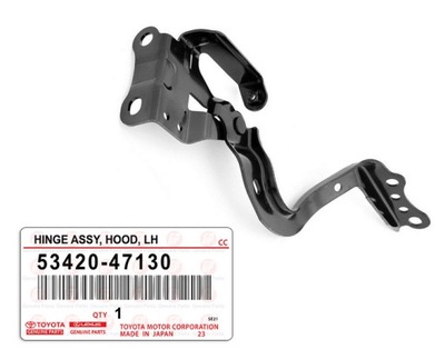Toyota prius 15+ петля капот левый 5342047130 оригинал фото №1
